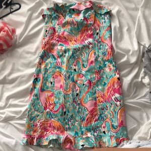 Lillly Pulitzer Strapless Dress!